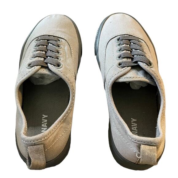 Old Navy Gray No Tie Slip On Shoes Size 13 - Picture 4 of 9